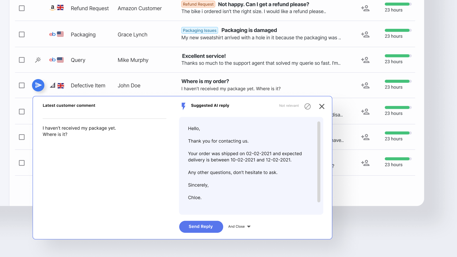 Shopify Live Chat by eDesk
