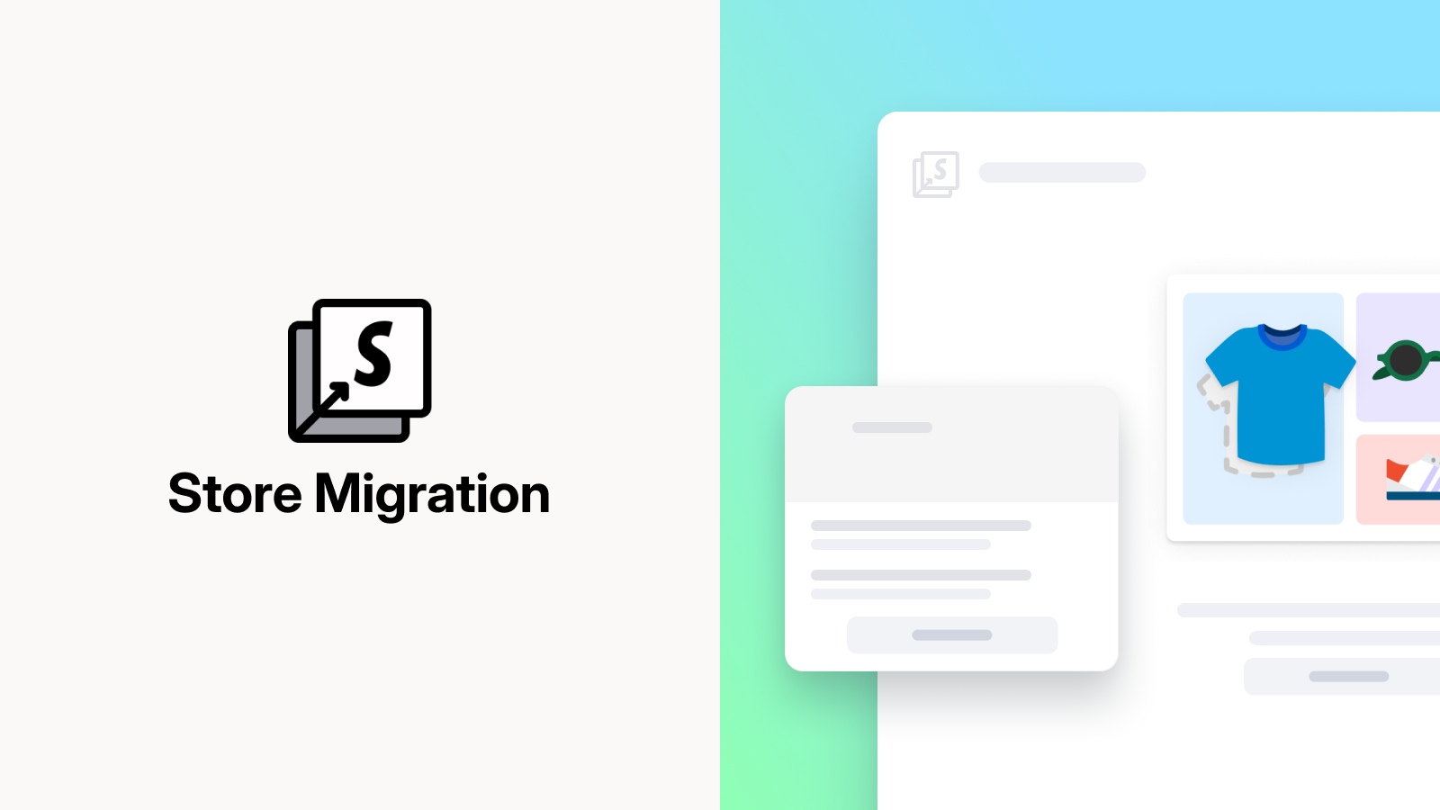 Image de fonctionnalité de l'application Store Migration
