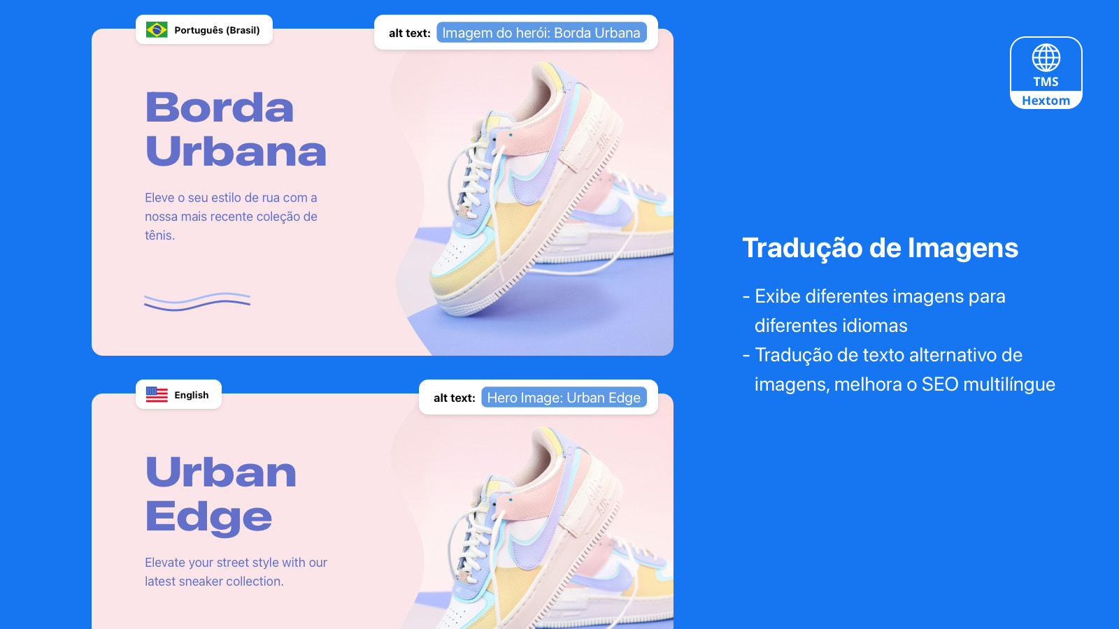 Hextom: Tradução e Moeda, localização para lojas Shopify