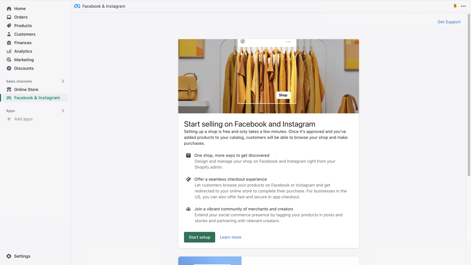 Gestalten und Verwalten Sie Ihre Shops auf Facebook und Instagram
