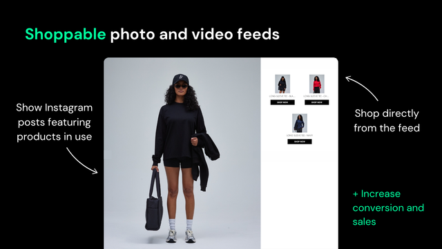 Instafeed - Shoppable photo and video feeds