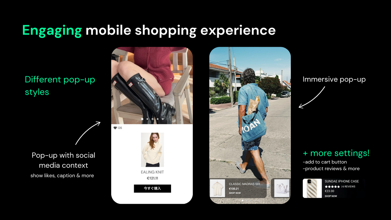 Instafeed - Engaging shopping experience