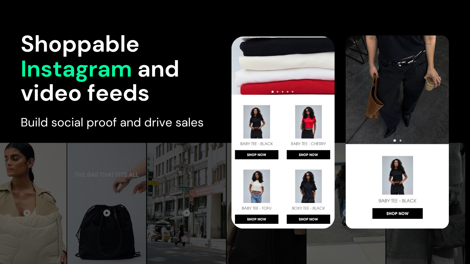 Instagram feeds for Shopify