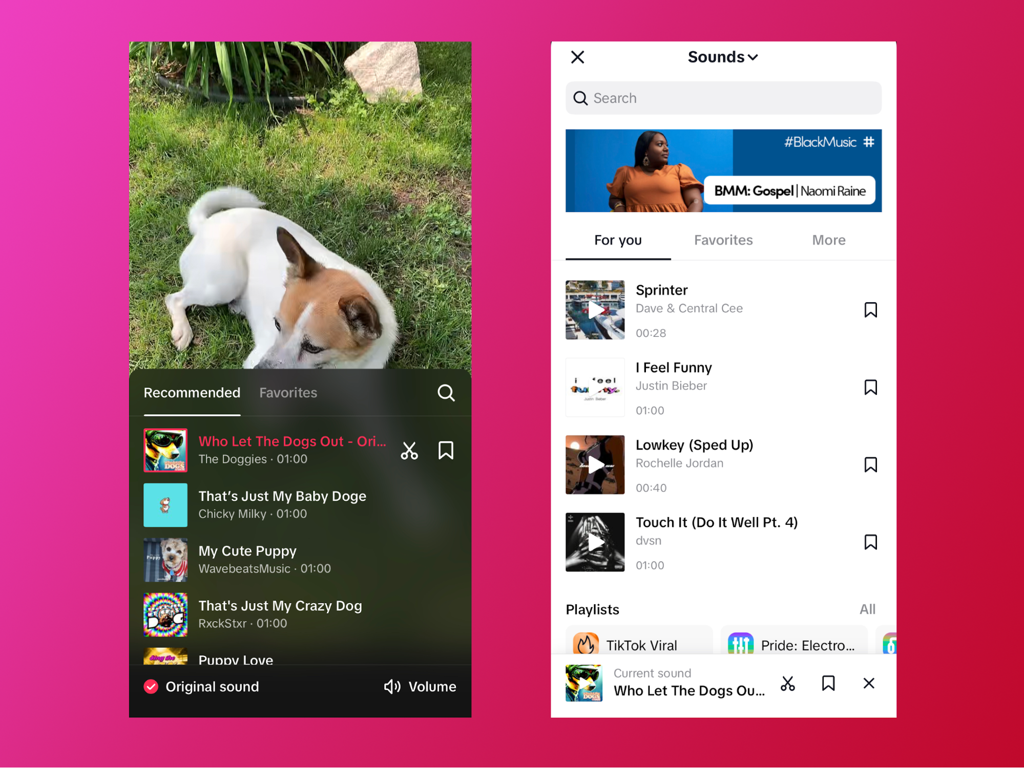 Discover trending sounds, explore music, and save your favorites on TikTok.