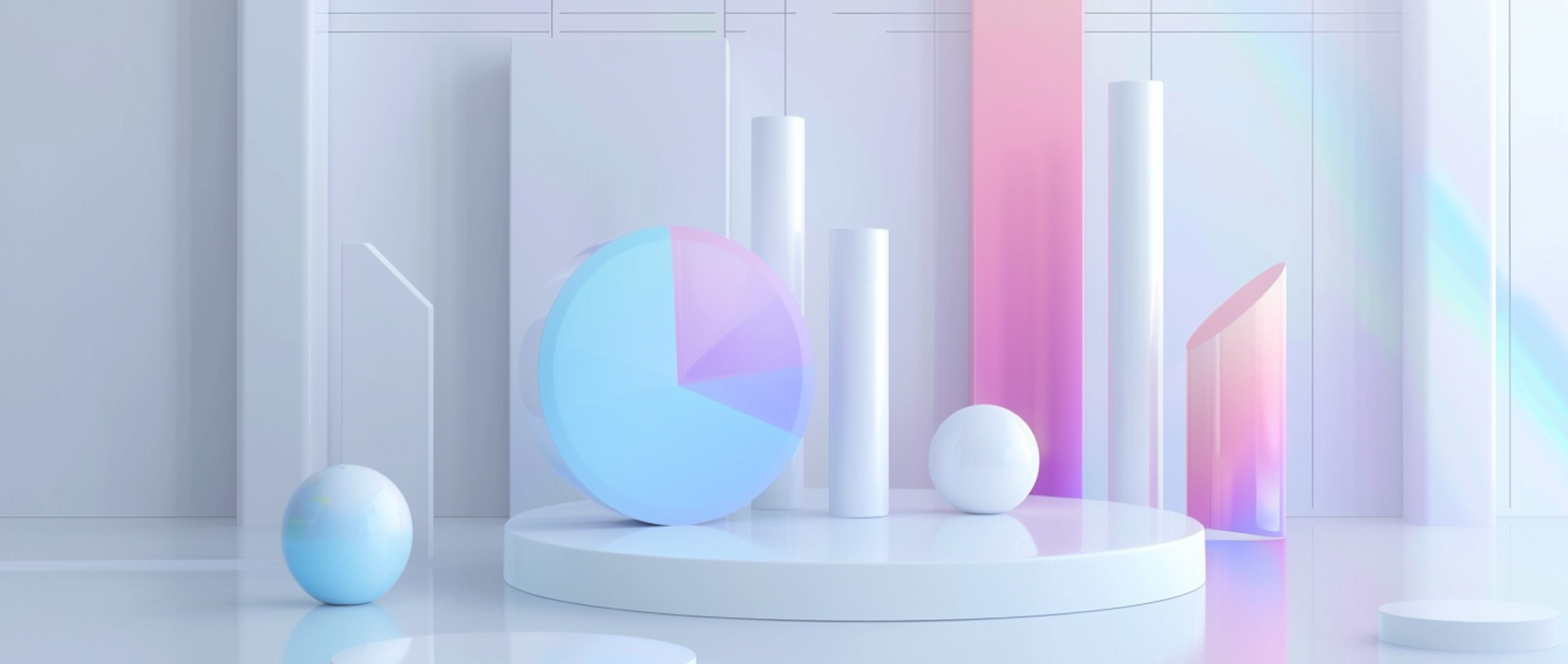 graphs and bars representing marketing analytics: customer analytics.
