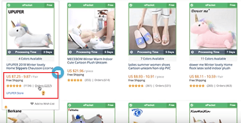 Looking at the number of reviews and orders to determine supplier reliability