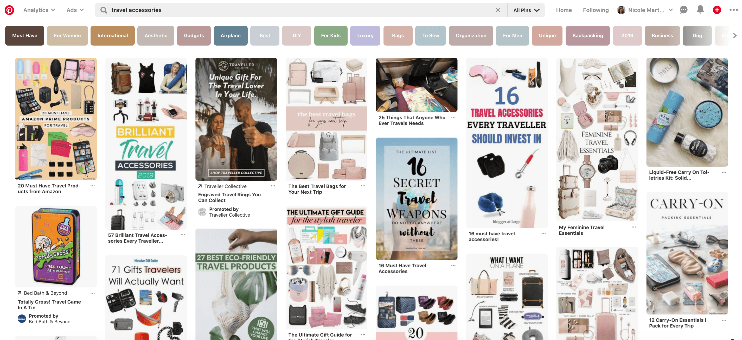 products to sell online travel