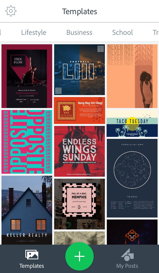Adobe Spark Post Instagram Templates