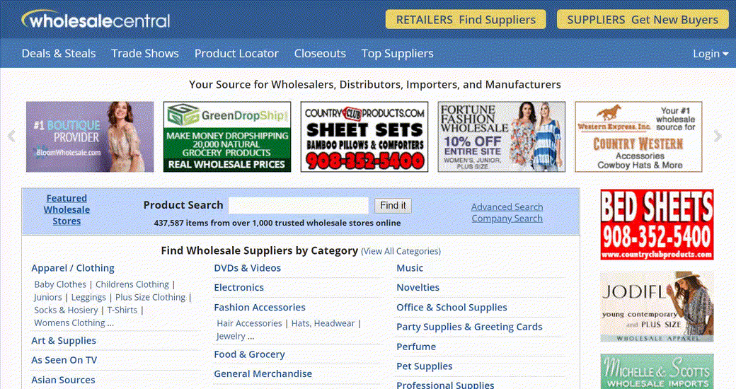 supplier directories