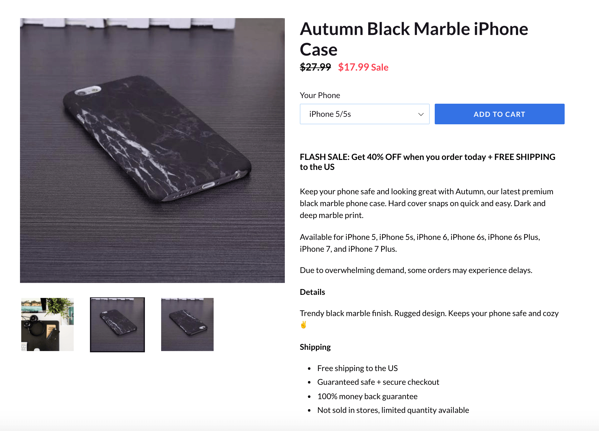 Autumn Product Description