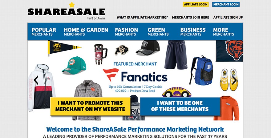 ShareASale: Affiliate Marketing Program Provider