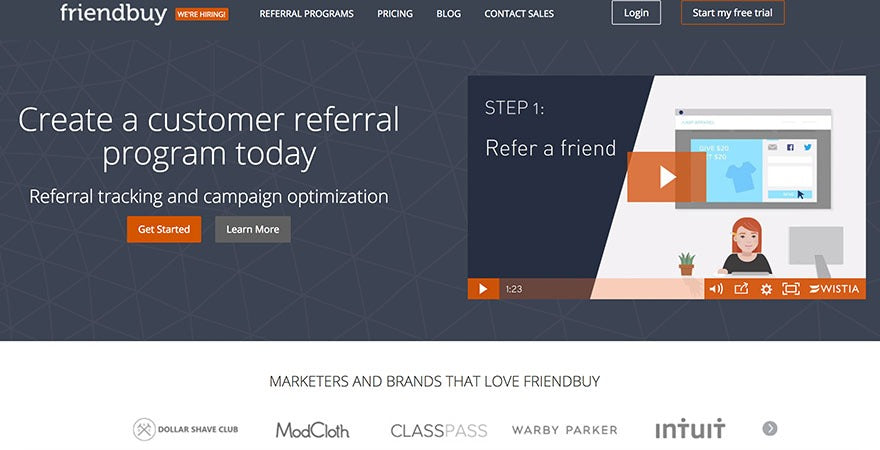 FriendBuy: Customer Referral Program