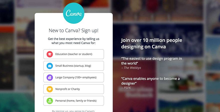 Pinterest - Canva