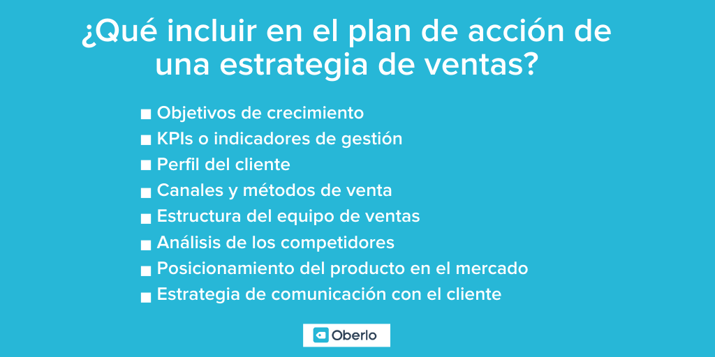 Plan de acción - Estrategia de ventas