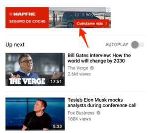 Display YouTube Ad