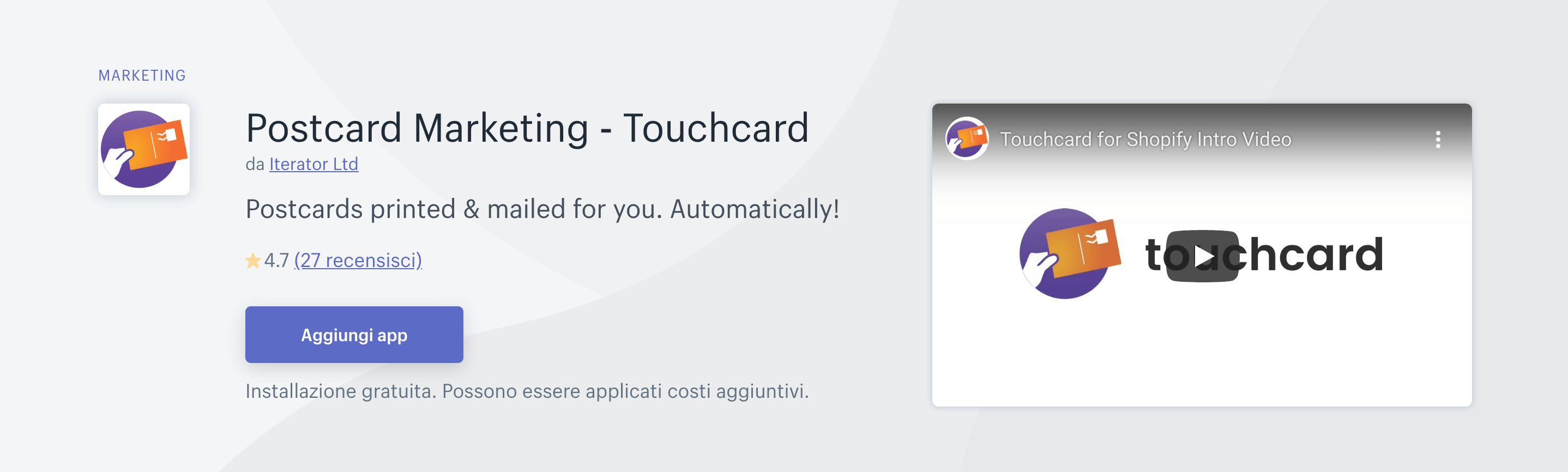 app shopify per automazione