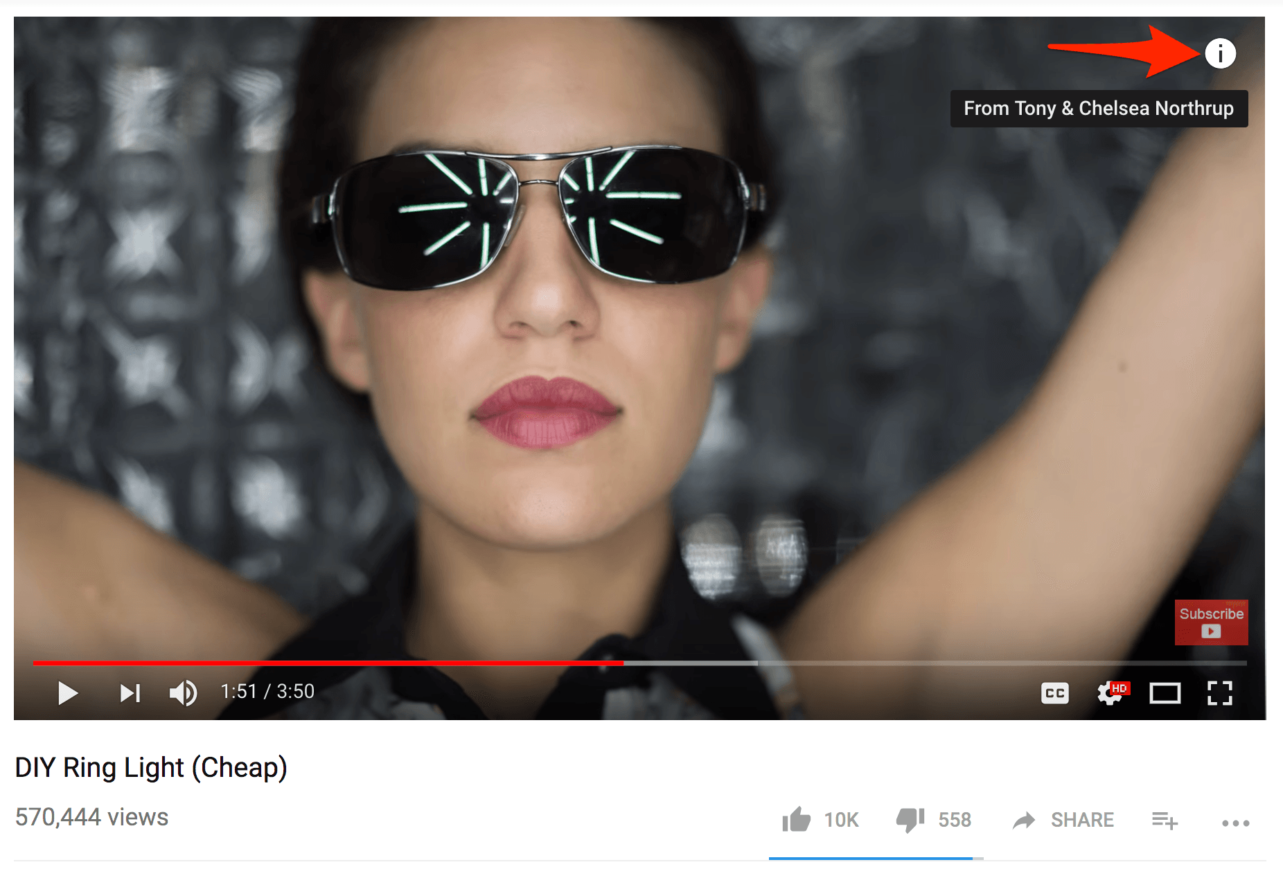 YouTube Ads Sponsored Cards