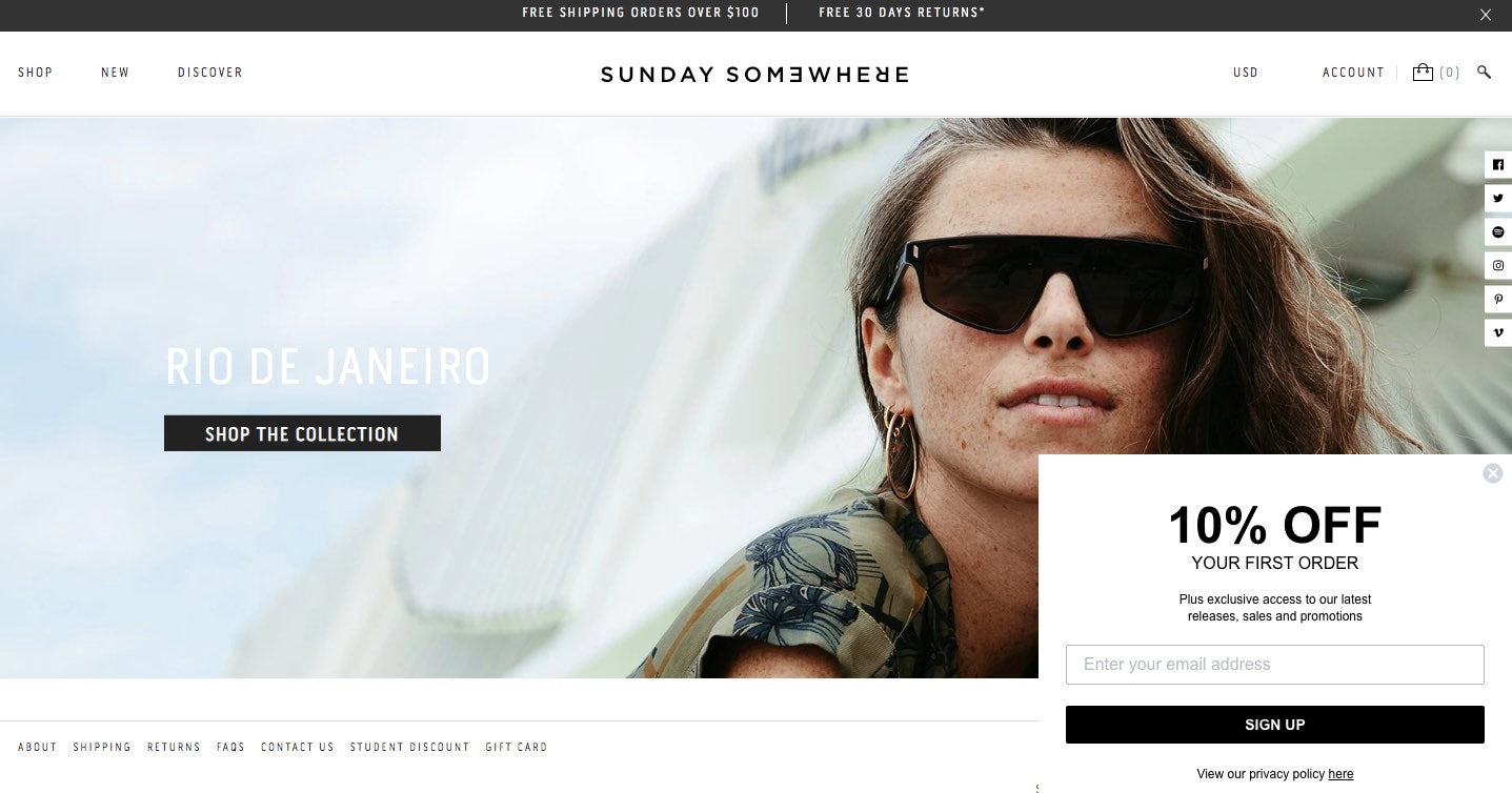 shopify ejemplos