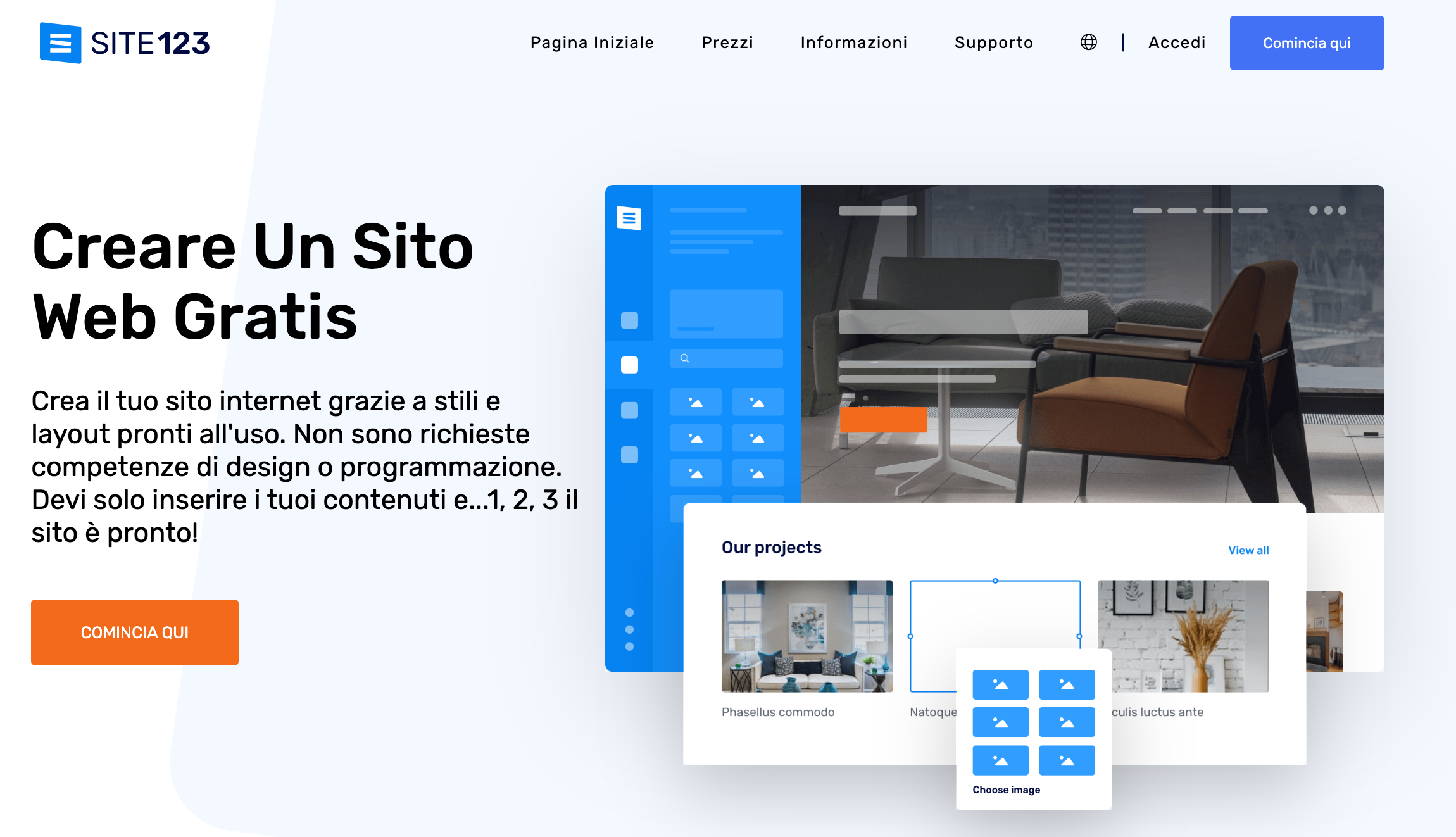 site123 website builder