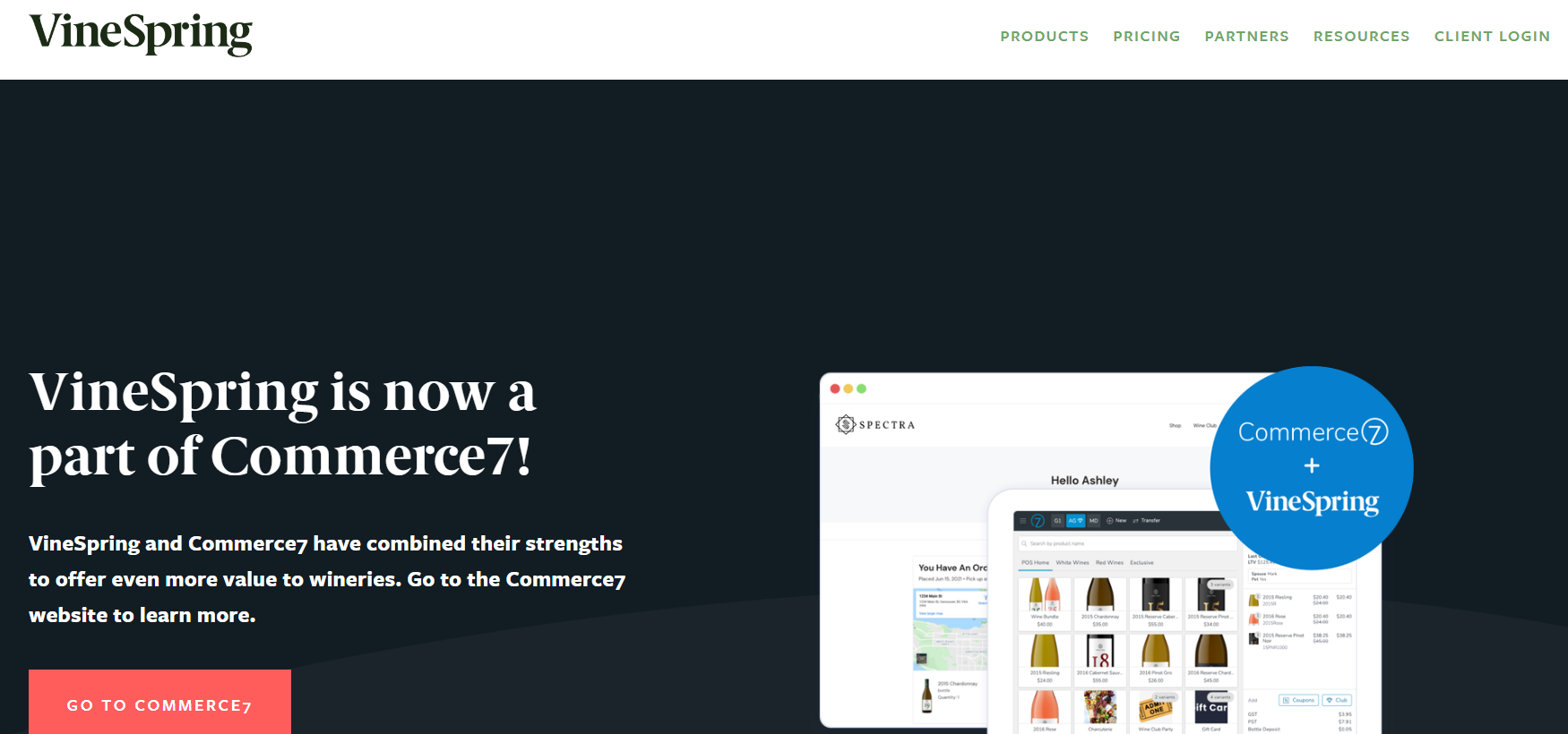 Vendita vino online VineSpring