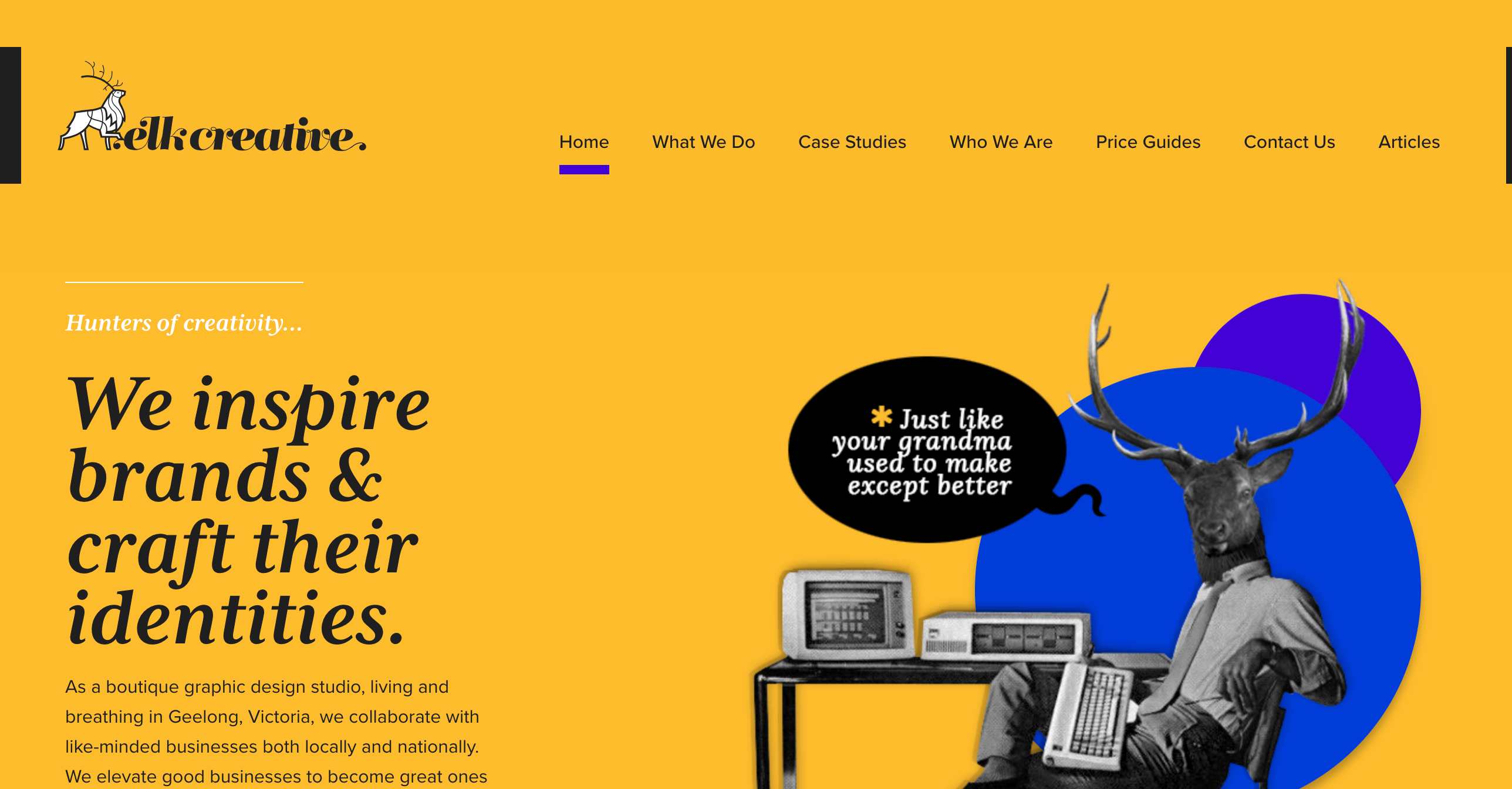logo design Australia: Elk Creative