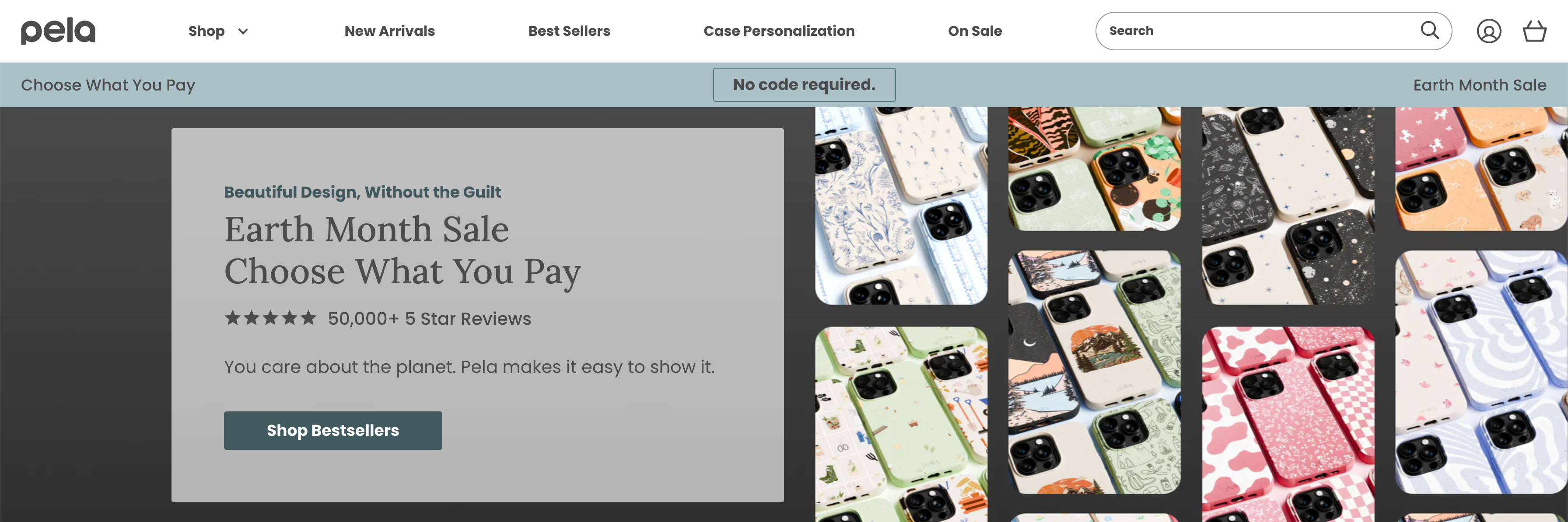 pela Shopify store