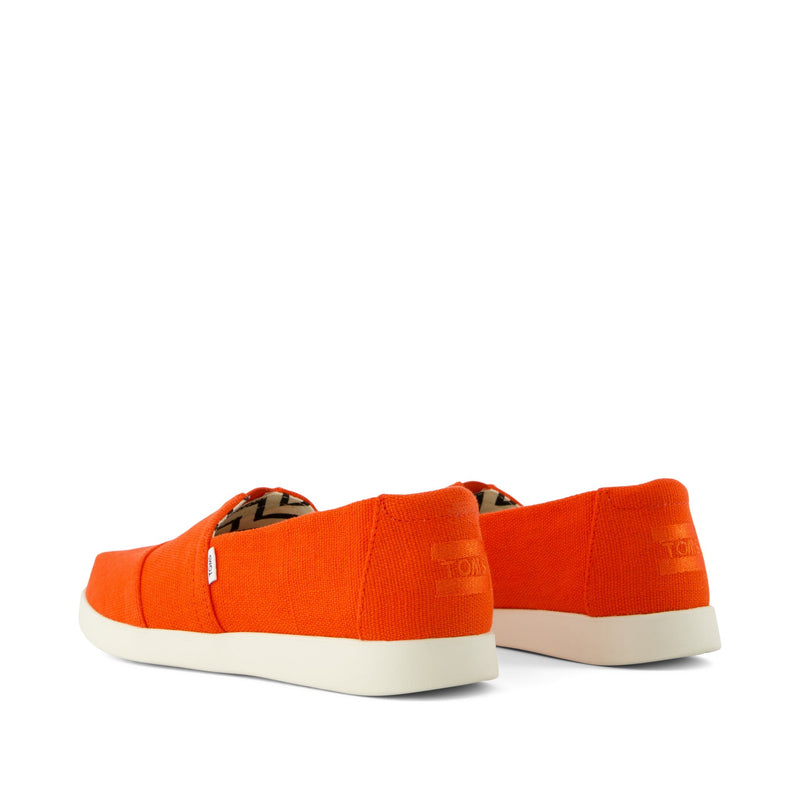 Alpargata Plus - Flame Heritage Canvas Back View Alpargata Plus - Flame Heritage Canvas Back View
