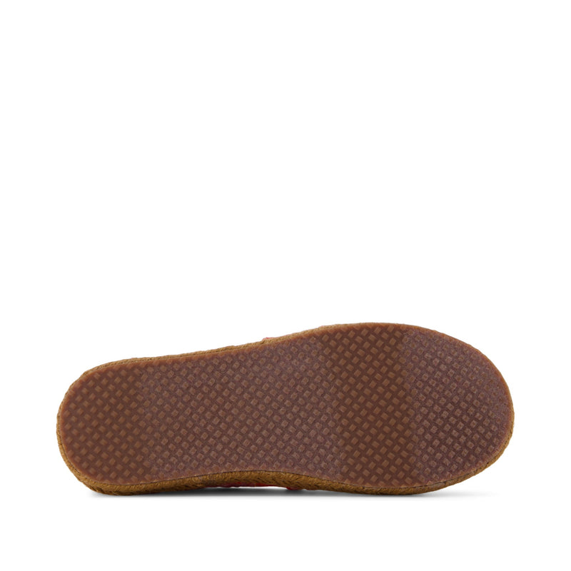Alpargata Rope 2.0 Kids Espadrille - Flame Botanical Eyelet Bottom Sole View Alpargata Rope 2.0 Kids Espadrille - Flame Botanical Eyelet Bottom Sole View