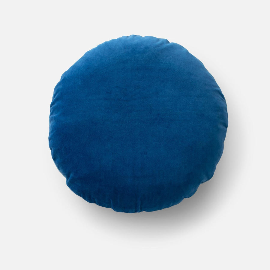 Thumbnail for Velvet + Wool Circle Pillow