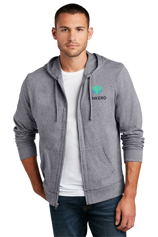 Linkerd Full-Color | District Jersey Full-Zip Hoodie