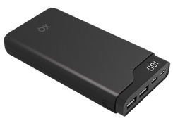 20.000 mAh hleðslubanki frá XQ fylgir með!