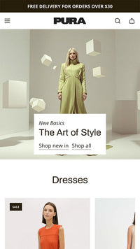 Mobile preview for Influence in the "Default" style