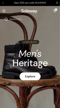 Mobile preview for Local in the "Soleway" style